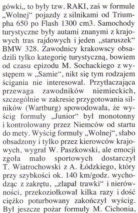 Pędzą samochody, mijają lata – Jerzy Lis