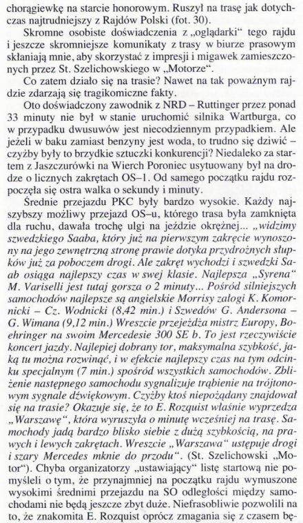Pędzą samochody, mijają lata – Jerzy Lis