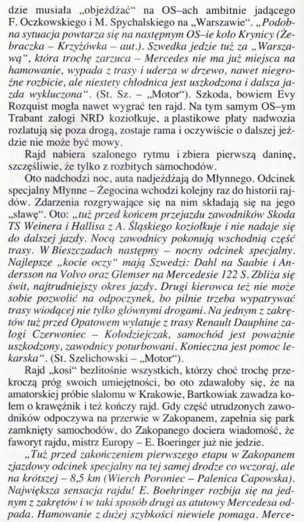 Pędzą samochody, mijają lata – Jerzy Lis