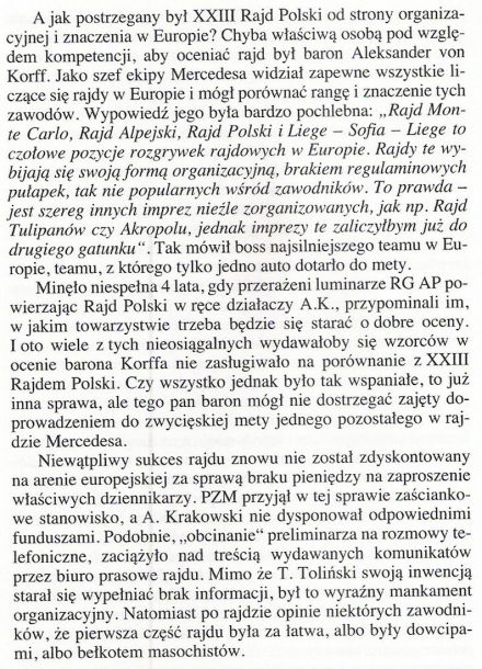 Pędzą samochody, mijają lata – Jerzy Lis