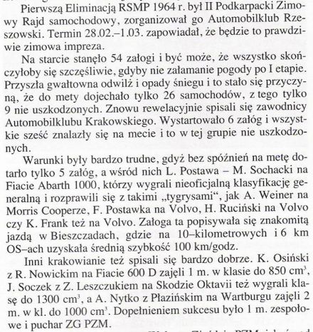 Pędzą samochody, mijają lata – Jerzy Lis
