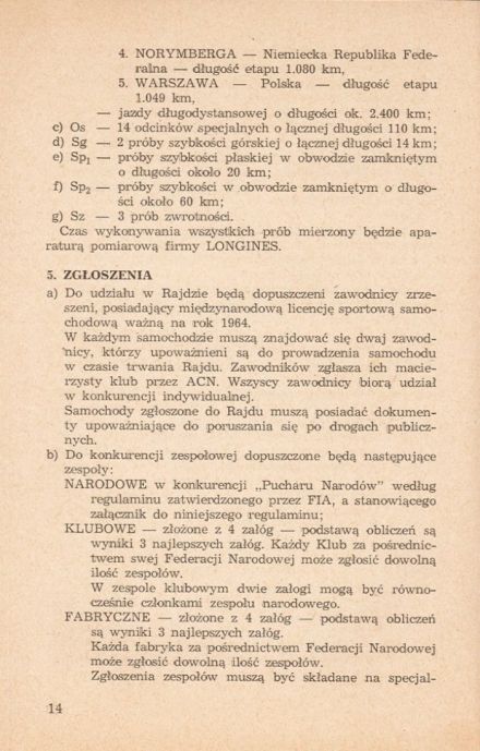 Rajd Polski 1964