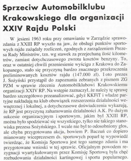 Pędzą samochody, mijają lata - Jerzy Lis.
