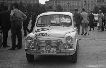 Ludwik Postawa i Adam Kowalski – Fiat  Abarth 1000.