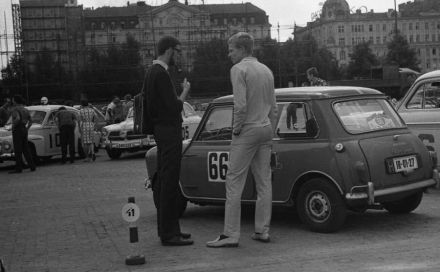 Jeno Bokefy i Jozef Keresztesi – Austin Mini Cooper.