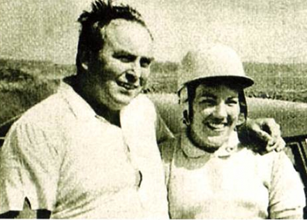 Erik Carlsson i Pat Moss Carlsson.