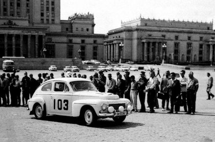 Tom Trana i Gunnar Thermaenius – Volvo PV 544.