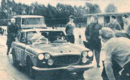 Giorgio Pianta i Mario Poltrionieri – Lancia Flavia 1800.