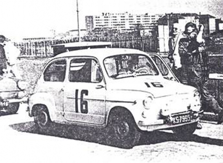 Kazimierz Osiński i Mieczysław Sochacki – Fiat 600D.