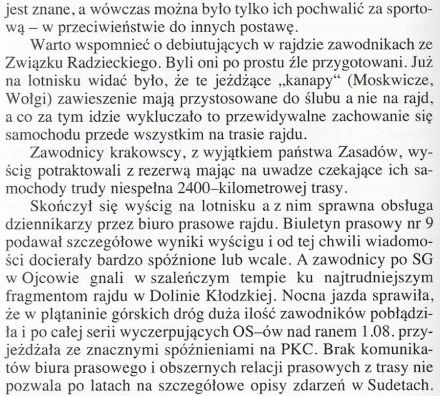 Pędzą samochody, mijają lata – Jerzy Lis