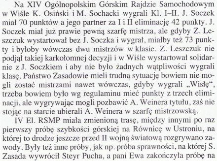Pędzą samochody, mijają lata – Jerzy Lis