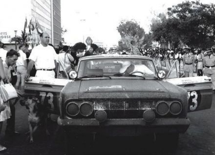 Ray Brock i Norman Greatorex – Lincoln Mercury Comet.