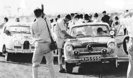 Vic Elford i L.Baillon – Ford Cortina GT.
