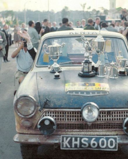 Peter Hughes i Billy Young – Ford Cortina GT.