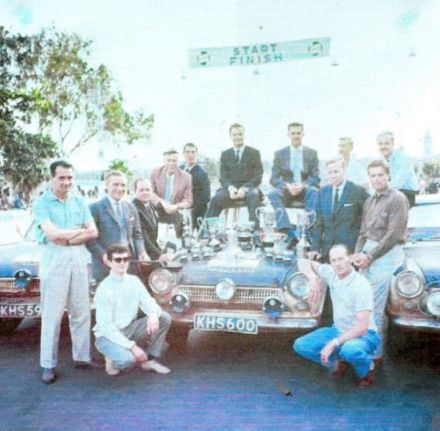 Peter Hughes i Billy Young – Ford Cortina GT.