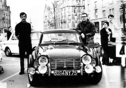 Jean Francois Piot i P.Vanson – Triumph TR 4.