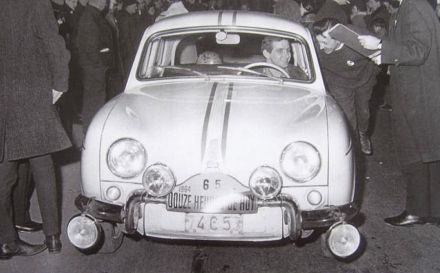 Claude Collaer – Renault Dauphine Gordini.