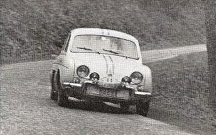 Claude Collaer – Renault Dauphine Gordini.