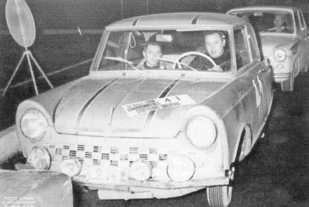 Justin Giets i Georges Harris – DKW Junior 850.