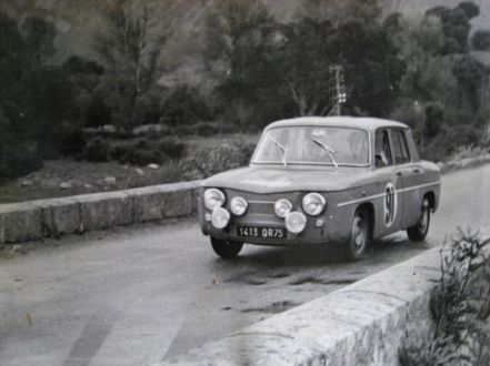 Jean Vinatier i Roger Masson – Renault 8 Gordini.