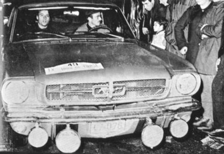 Henry Greder i Martial Delalande – Ford Mustang.
