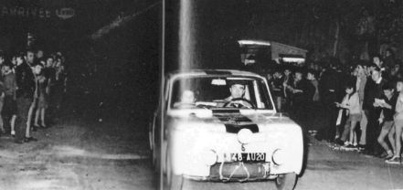 H.Mellot i Pinelli - Renault 8 Gordini.