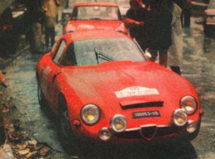 Jean Rolland i Gabriel Augias – Alfa Romeo TZ.