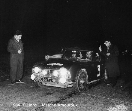 Marche i Amouroux – Triumph TR3.
