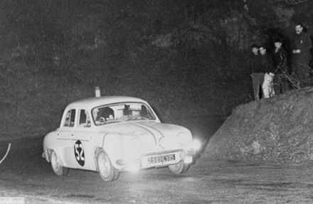 Jean Claude Lagniez i Guy Chasseuil – Renault Dauphine.