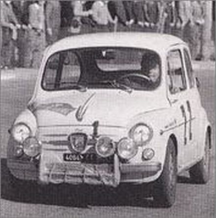 Jaime Junosca “Runner” i Artemio Eche – Fiat Abarth 1000.