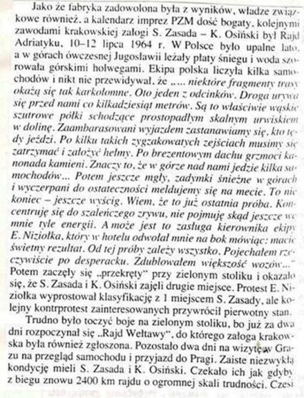 Pędzą samochody, mijają lata