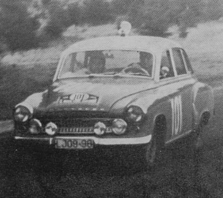 Kurt Rudiger i Gunter Gries – Wartburg 311.