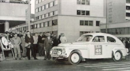 Tom Trana i Gunnar Thermenius – Volvo PV 544.