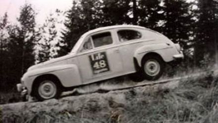 Tom Trana i Gunnar Thermenius – Volvo PV 544.