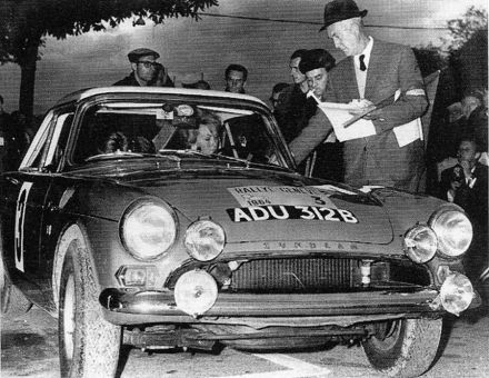 Rosemary Smith i Margaret MacKenzie – Sunbeam Tiger.