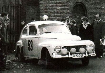 Sylvia Osterberg i S.Sabel – Volvo PV 544.