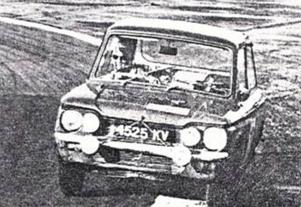 David Pollard i Tony Baines – Hillman Imp.