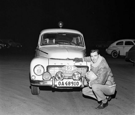 Carl Magnus Skogh i Lennart Berggren – Volvo PV 544.