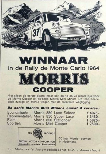 Rajd Monte Carlo - 1964r