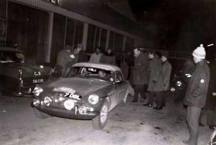 Donald Morley i Erle Morley – MG MGB.