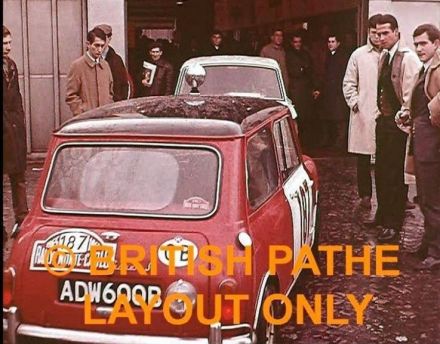 John Thompson i Frank Heys – BMC Mini Cooper S.
