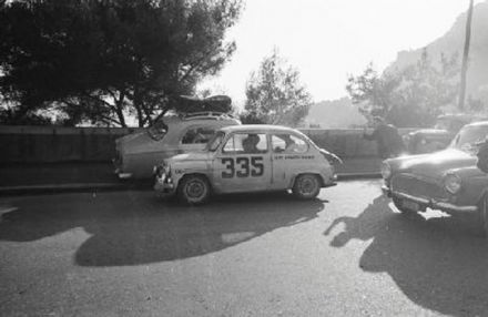 Roger Masson i Jean Vinatier – Fiat Abarth 1000.