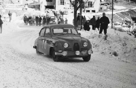 Per Sverre Ekholdt i John W.Haraldsen – Saab 96.
