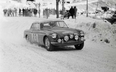 Donald Morley i Erle Morley – MG MGB.