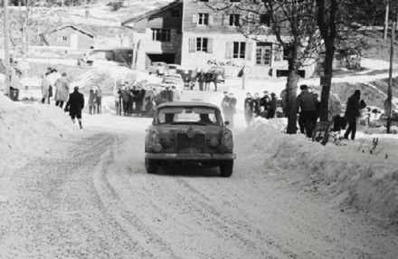 Eugen Böhringer i Klaus Kaiser – Mercedes Benz 300 SE.