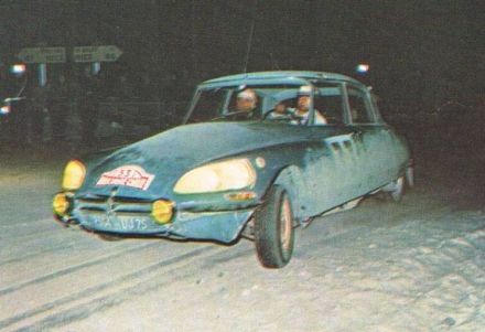 Guy Jouanneaux i Claude Neveu – Citroen DS 19.