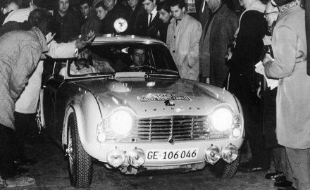 Jean Jacques Thuner i John Gretener – Triumph TR 4.