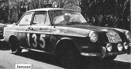 Berndt Jansson i Erik Pettersson – VW 1500 S.