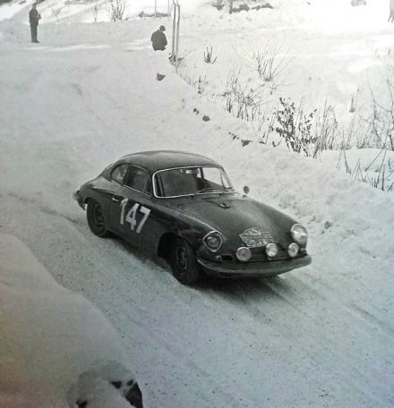 Robert Buchet i Michel Gauvin – Porsche 356 Carrera.