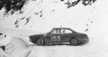 Georges Harris i Vittel – Lancia Flavia coupe.